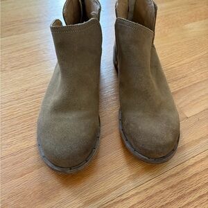 Beek Tan Suede Ankle Boots